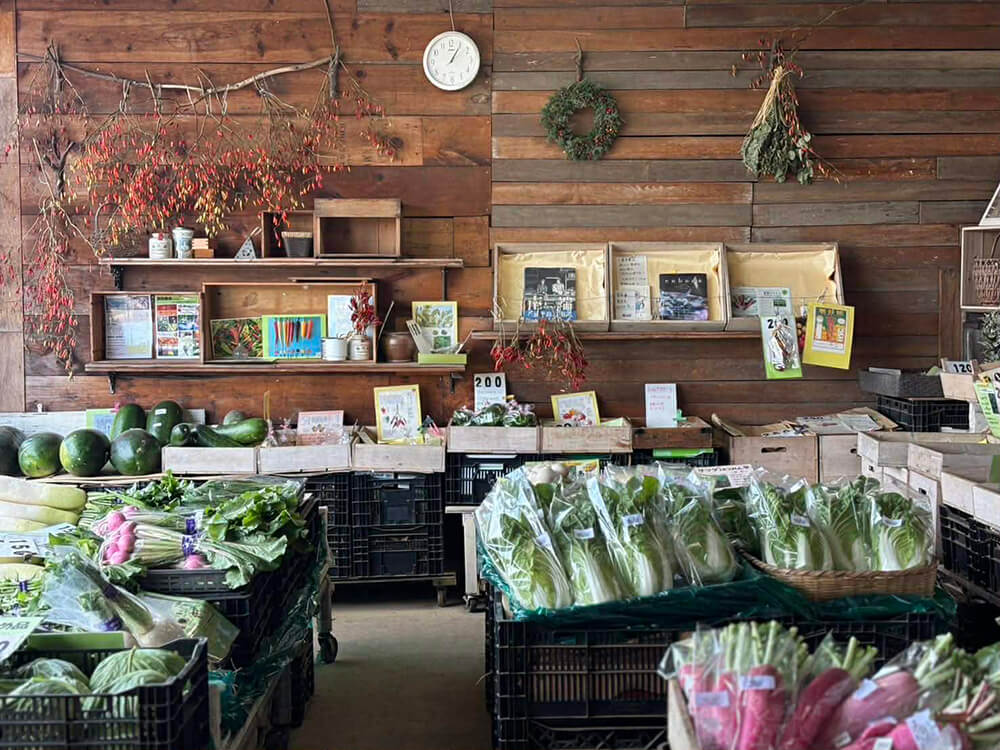 髙梨農場野菜直売所