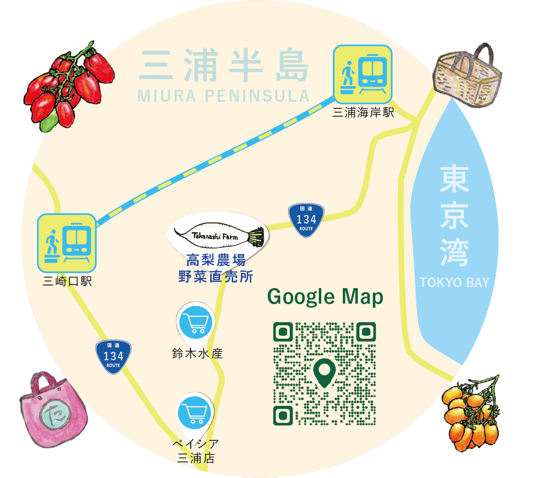 髙梨農場野菜直売所